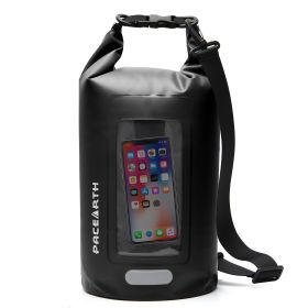 Waterproof Dry Bag 10L/20L/30L; Fishing Bag With Clear Phone Case; Roll Top Lightweight Floating Backpack Dry Sack; Keeps Gear Dry For Kayaking; Camp