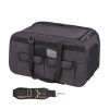 Cat Carrier with Wheels, Rolling Pet Carrier with Telescopic Handle and Shoulder Strap, Dog Carrier with Wheels for Pets under 35 lbs, with 1 Folding