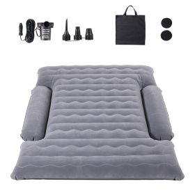 Truck Bed Air Mattress, for 6-6.5 ft Full Size Truck Beds, Inflatable Air Mattress Camping Bed with 12V Air Pump 2 Pillows, Carry Bag, for Chevrolet