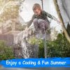 Outdoor Water Park Trampoline Sprinkler for Backyard Boys Girls Summer Fun