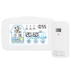 Wireless Weather Station With Clock 196FT Range Indoor Outdoor Thermometer Sensor Temperature and Humidity Monitor Humidity Forecast Battery Powered