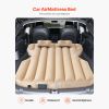 Car Air Mattress, Fits Tesla Model Y (2020-2024), Inflatable Car Camping Mattress, Flocking Thickened Blow Up Travel Beds, Durable Portable Sleeping