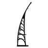 HT-100 x 96cm Household Application Door & Window Rain Cover Eaves Black Holder
