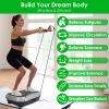Vibration Exercise Machine With Resistant Bands Remote Control Whole Body Vibration Platform Workout Equipment Home Fitness Training Equipment For We
