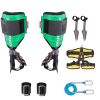 Tree Climbing Spikes Set, Height-Adjustable Tree Climbing Gear with Straps & Spike Protectors, 350 lbs Load Capacity, Heavy Duty Steel Climb Spurs Ar