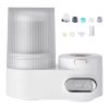 Faucet Mount Water Filter, Vertical Water Purifier for Sink Tap, Carbon Fiber Filters, Removes Chlorine Lead with 1 Filter, Fits Most Kitchen or Bath