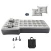 Car Air Mattress, Fits Toyota 4runner, Jeep Wrangler, Inflatable Car Camping Mattress, Flocking Thickened Blow Up Travel Beds, Durable Portable Sleep