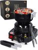 Multipurpose Electric Charcoal Starter Electric Charcoal Burner ETL Approved Electric Stove Coconut Charcoal Lighters with Tongs 450W Hot Plate Elect
