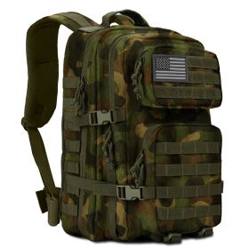 Xg-Mb45 - Men'S Molle Military Tactical Backpack (45 Liter) (Product Color: Jungle Camo)