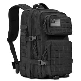 Xg-Mb45 - Men'S Molle Military Tactical Backpack (45 Liter) (Product Color: Black)