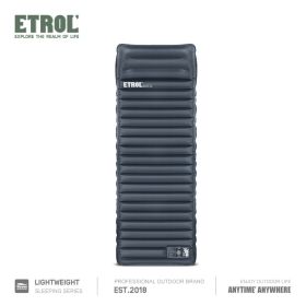 Camping Sleeping Pad; Inflatable Sleeping Mat With Pillows; Waterproof Lightweight Mattress; Folding Bed Cushion For Backpack Travel Hiking Camping W (Color: Dark Blue)