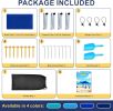 Beach Tent Sun Shelter UPF 50+,10x10 FT Beach Canopy Tent Sun Shade,Pop Up Beach Canopy with 8 Sandbags, Outdoor Beach Shade for Camping Trips, Fishi