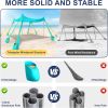 Beach Tent Sun Shelter UPF 50+,10x10 FT Beach Canopy Tent Sun Shade,Pop Up Beach Canopy with 8 Sandbags, Outdoor Beach Shade for Camping Trips, Fishi