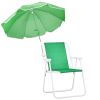 Folding Beach Chair with Umbrella for Adults, Lightweight Porable Camping Chair with 265lbs Capacity for Travel Picnic Concert & Outdoor Activities,