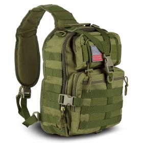 Edc Range Bag - Shoulder Sling Backpack (14 Liter) (Product Color: Army Green)